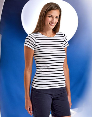 T-shirt marinière femme AQ073 Asquith & FoxAsquith & Fox